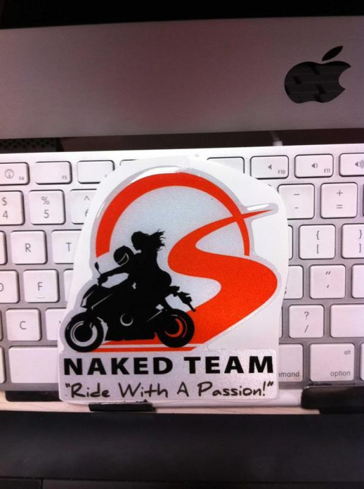 OS NAKED TEAM "RIDE WITH A PASSION!"  –  [GIA ĐÌNH PKL]