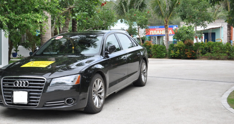 Tình cờ chụp được hàng hot Audi A8L 4.2