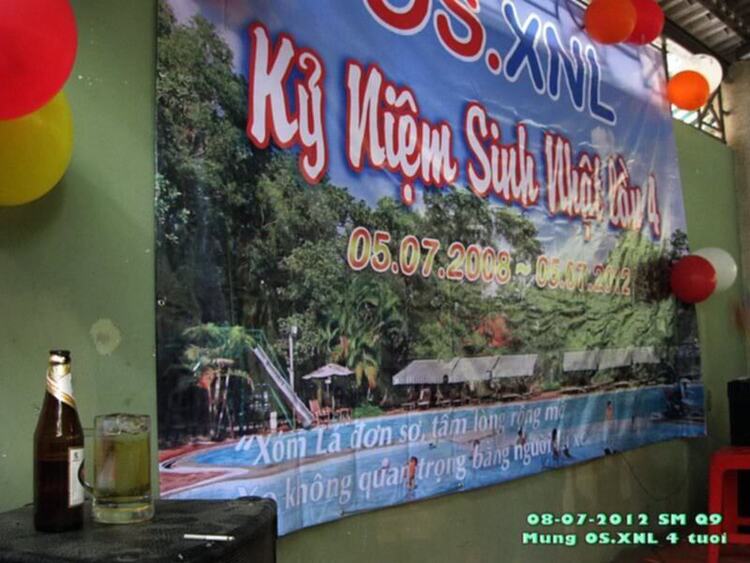 Hình Anh sinh nhật Xóm Lần 4 Hình Anh sinh nhật Xóm Lần 4