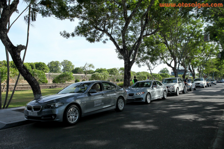 Đoàn BMW khởi hành xuyên Việt tới triển lãm BMW World 2014