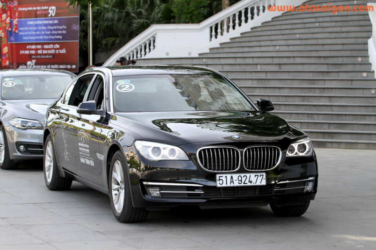 Đoàn BMW khởi hành xuyên Việt tới triển lãm BMW World 2014