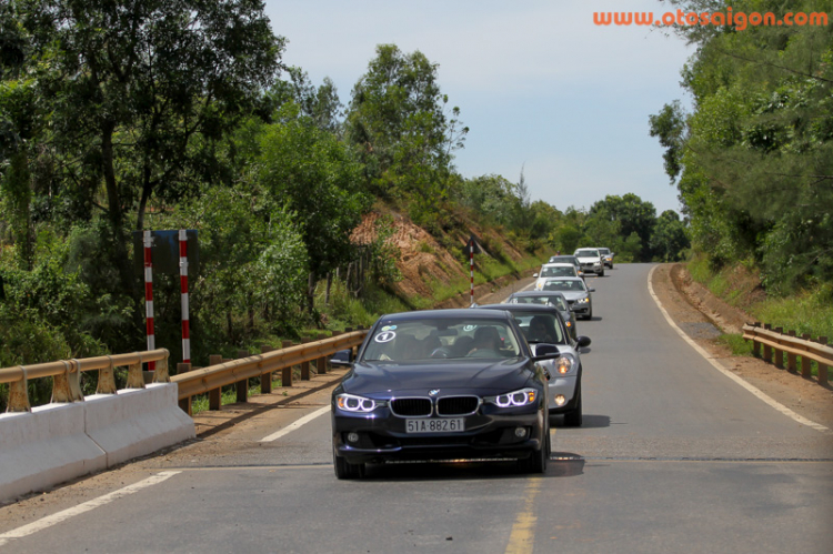 Đoàn BMW khởi hành xuyên Việt tới triển lãm BMW World 2014