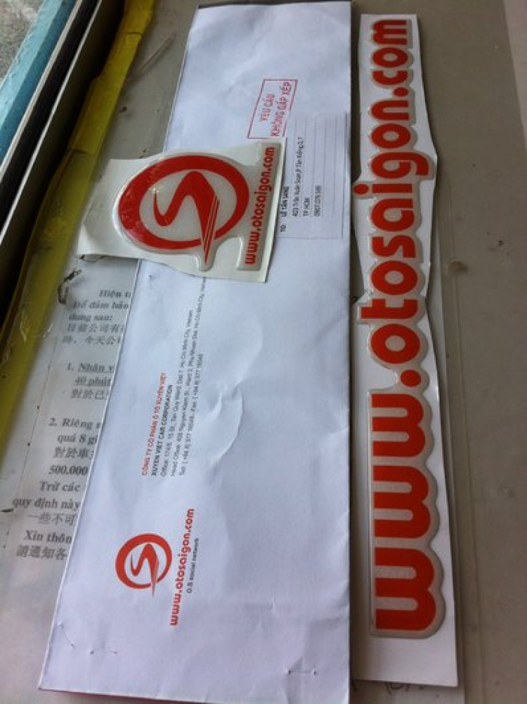 Đăng ký nhận Sticker OS - 2014 Đăng ký nhận Sticker OS - 2014