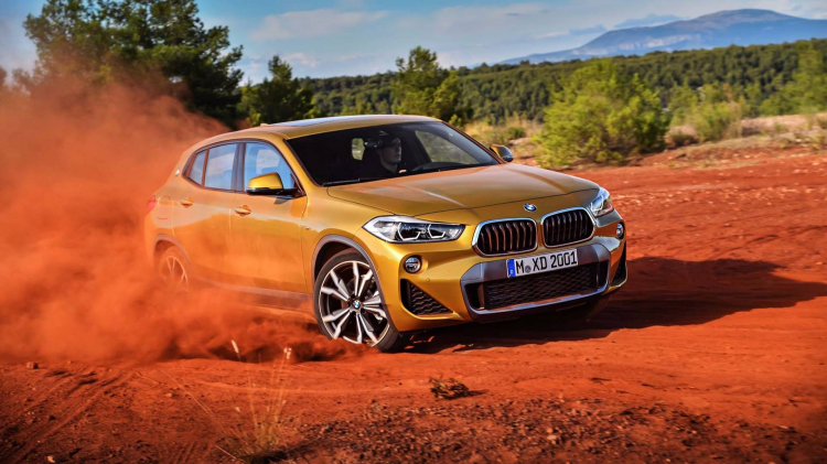 BMW X2 có giá từ 39.395 USD tại Mỹ, bán ra vào năm tới