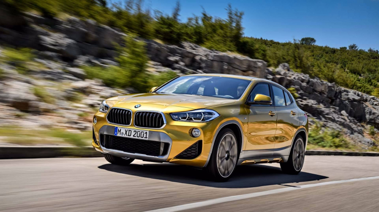 BMW X2 có giá từ 39.395 USD tại Mỹ, bán ra vào năm tới