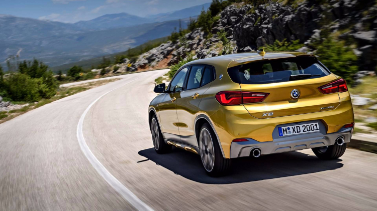 BMW X2 có giá từ 39.395 USD tại Mỹ, bán ra vào năm tới