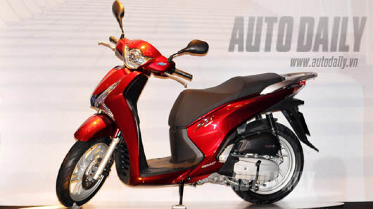 Honda SH Việt Nam có giá chính thức hơn 60tr!