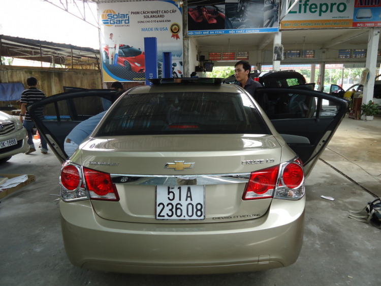 Cruze LS độ projector + Xenon + Led + Angel Eye Cruze LS độ projector + Xenon + Led + Angel Eye
