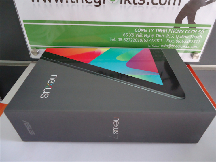 [Đập hộp] Google Nexus 7 máy tính bảng hấp dẫn nhất hiện nay