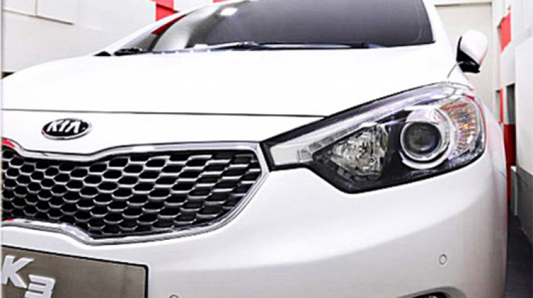 Kia Forte thế hệ mới dạo phố rồi các cụ!