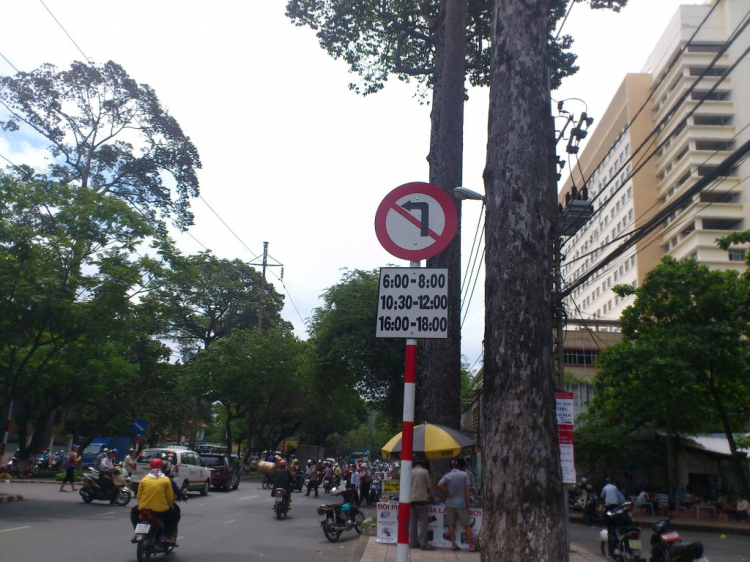 Cấm rẽ trái tại ngã ba Hồng Bàng - Nguyễn Kim (Hùng Vương plaza) theo giờ