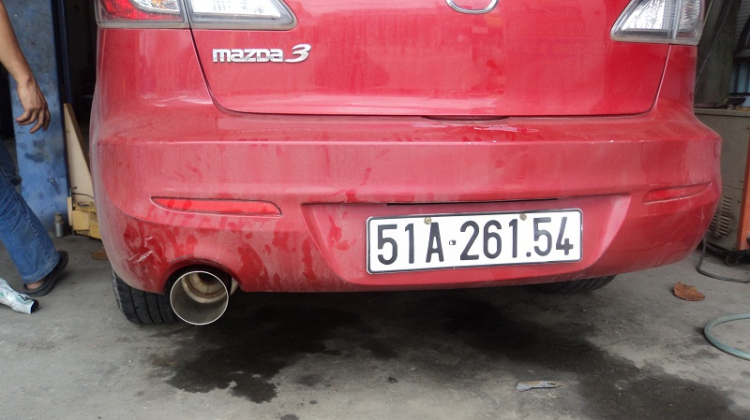 Độ pô cho mazda 3