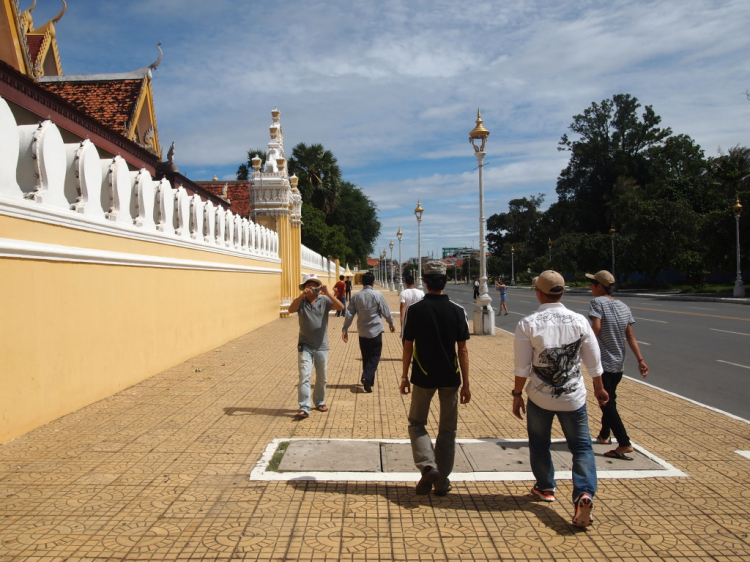 Hình ảnh MAFC tiền trạm và tham quan Cambodia 28-29/07/2012