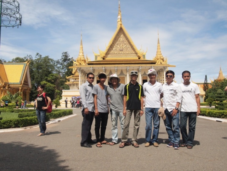 Hình ảnh MAFC tiền trạm và tham quan Cambodia 28-29/07/2012