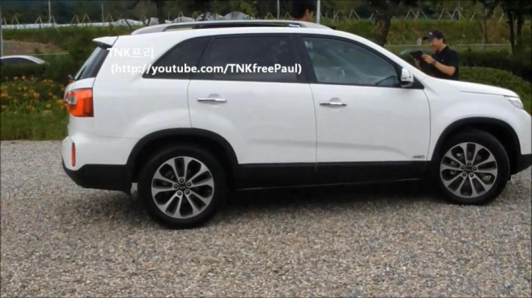 Hình ảnh đời thực Kia Sorento 2014