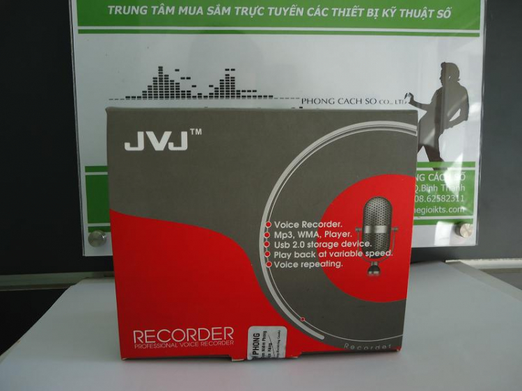 JVJ DVR 998 (2GB) bút ghi âm ngụy trang chuyên dụng của hãng JVJ