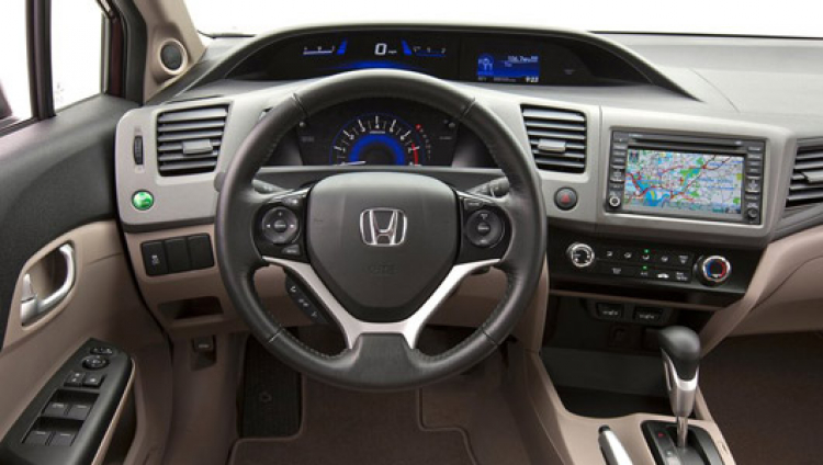 Honda Civic 2012: Sự thuyết phục từ những con số