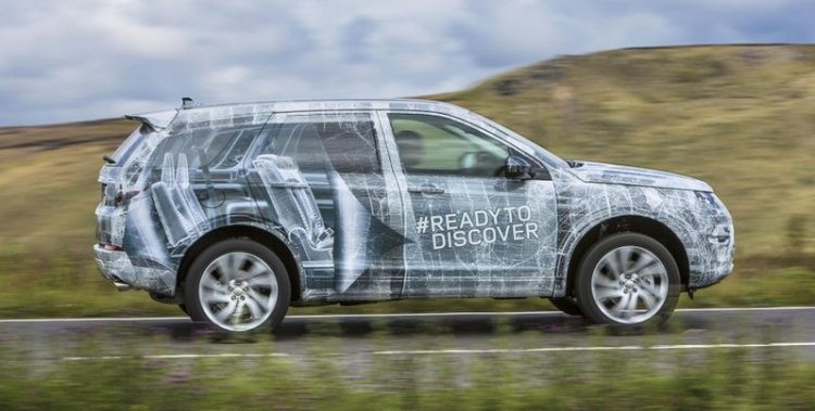 Land Rover sắp ra xe hoàn toàn mới: Discovery Sport