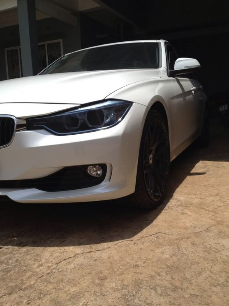 BMW F30 328i - MORR 20" + KW V3 - LinhPerfume