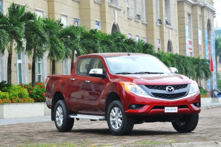 Một ngày test thử "trai đẹp" Mazda BT-50 tại Hà Nội