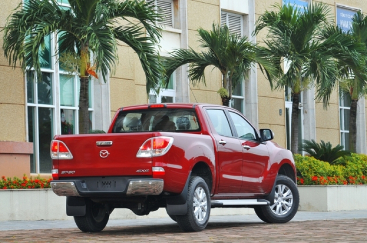 Một ngày test thử "trai đẹp" Mazda BT-50 tại Hà Nội