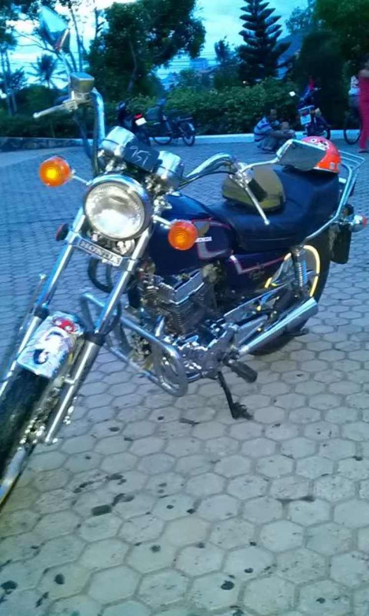 THành lập Hội những người mê và chơi xe Motor Honda LA 250cc