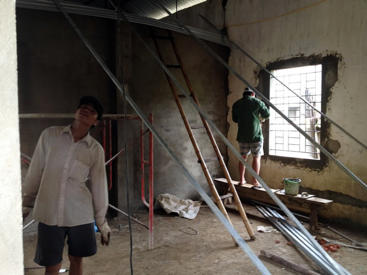 Cùng xây dựng lại mái trường cho đàn em thân yêu tại huyện Tân Sơn - tỉnh Phú Thọ
