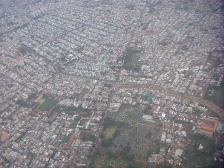 THÀNH PHỐ HỒ CHÍ MINH NHÌN TỪ TRÊN CAO QUÁ ĐẸP