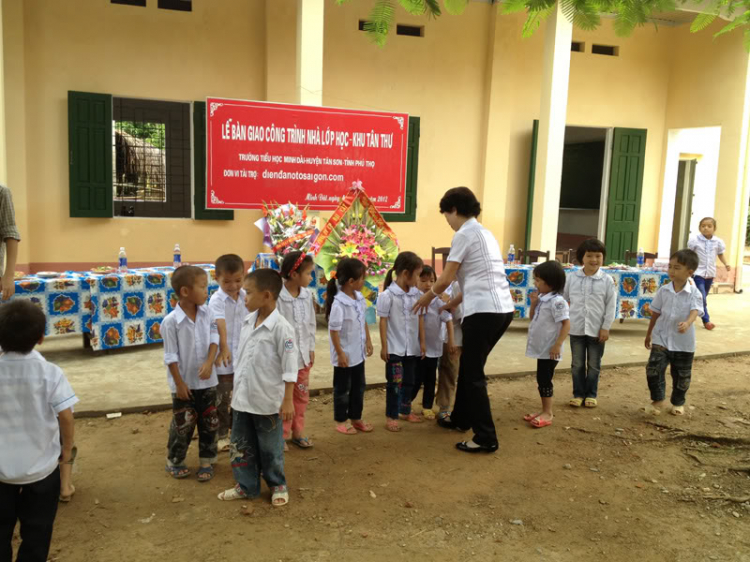 Lễ bàn giao trường tiểu học Minh Đài - Tân Sơn - Phú Thọ Lễ bàn giao trường tiểu học Minh Đài - Tân Sơn - Phú Thọ