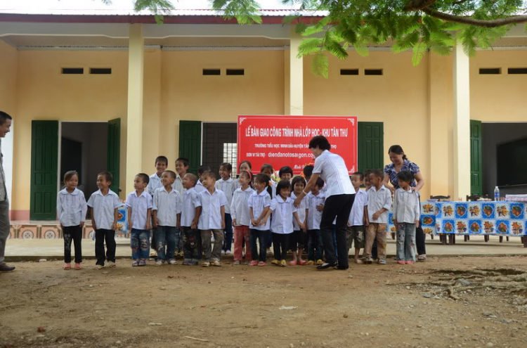 Lễ bàn giao trường tiểu học Minh Đài - Tân Sơn - Phú Thọ