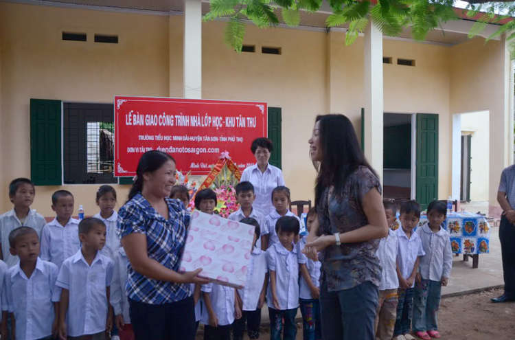 Lễ bàn giao trường tiểu học Minh Đài - Tân Sơn - Phú Thọ