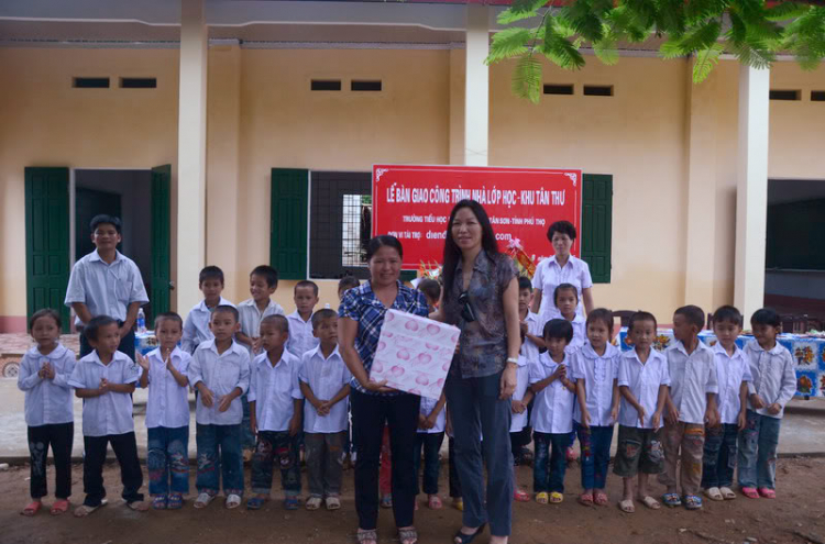 Lễ bàn giao trường tiểu học Minh Đài - Tân Sơn - Phú Thọ