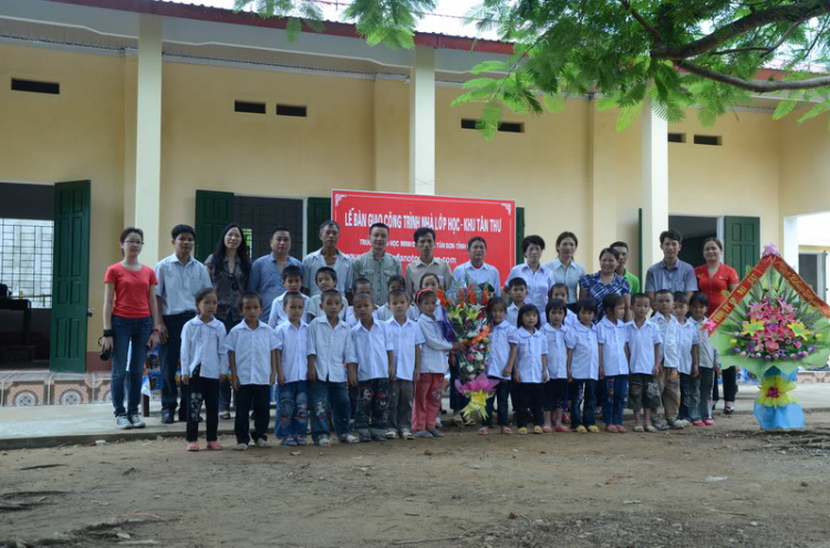 Lễ bàn giao trường tiểu học Minh Đài - Tân Sơn - Phú Thọ