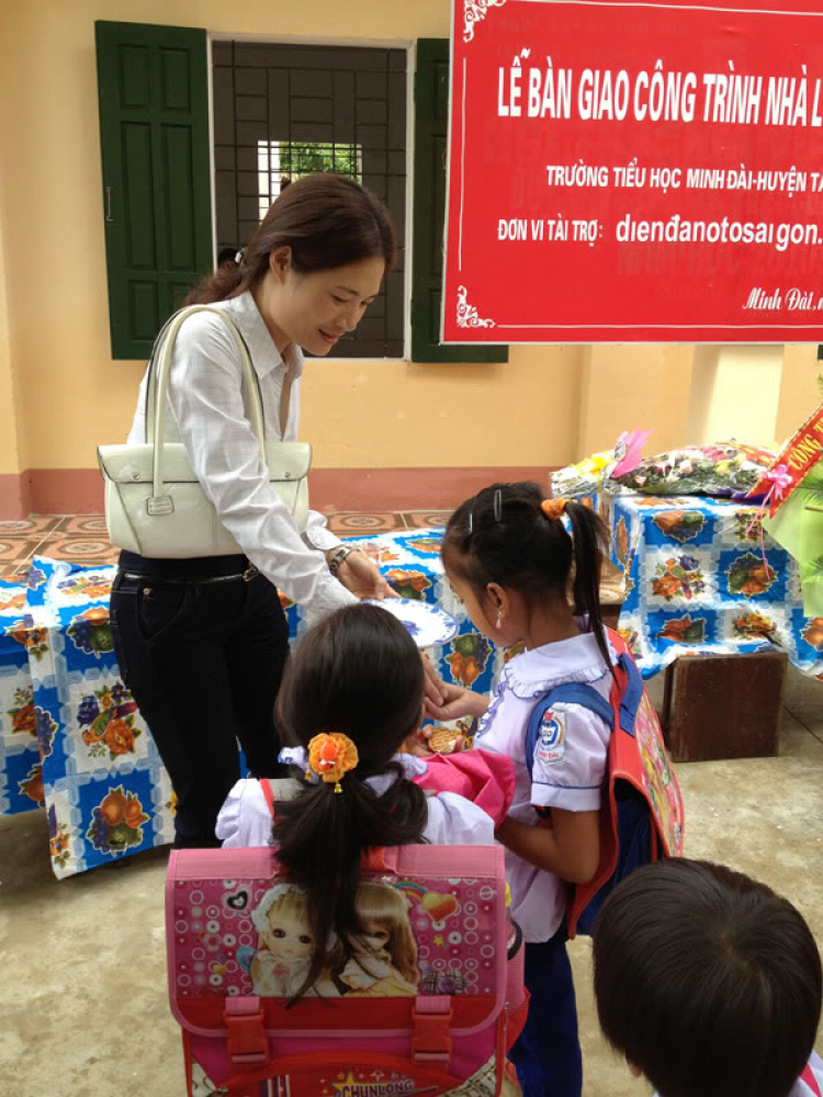 Lễ bàn giao trường tiểu học Minh Đài - Tân Sơn - Phú Thọ