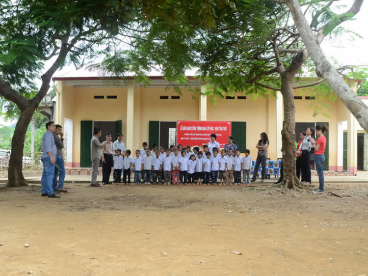 Lễ bàn giao trường tiểu học Minh Đài - Tân Sơn - Phú Thọ