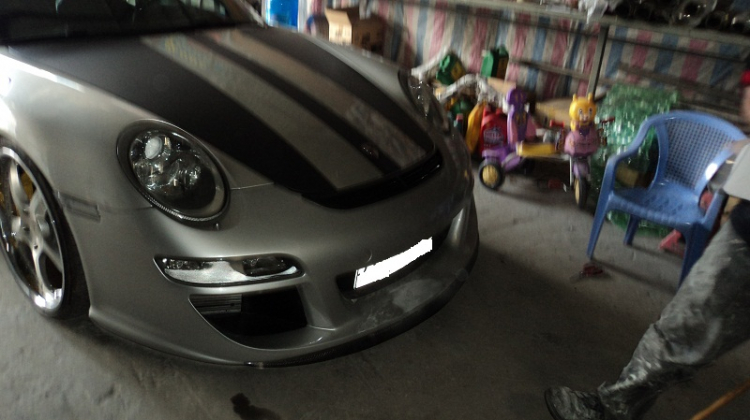 Đổi màu porsche boxster