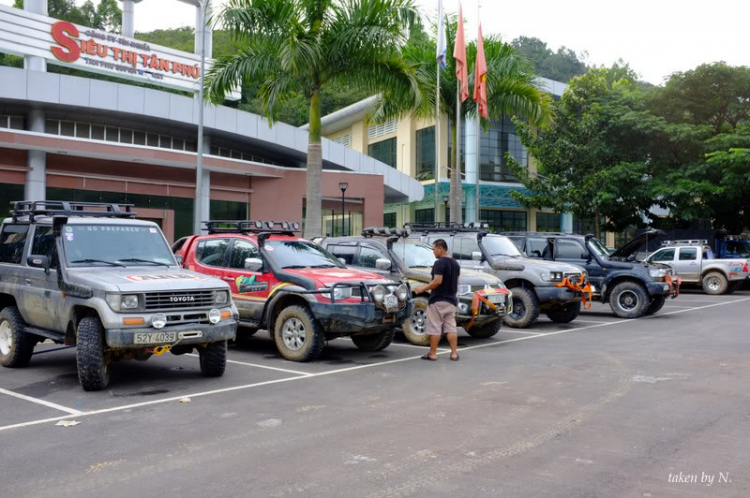 Ảnh hành trình tiền trạm cùng hội Xe Địa Hình Sài Gòn cho giải off-road "khủng" SAT 2012