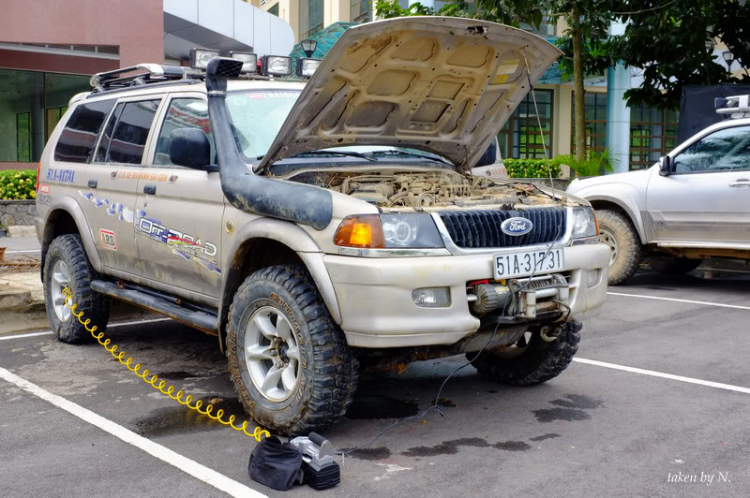 Ảnh hành trình tiền trạm cùng hội Xe Địa Hình Sài Gòn cho giải off-road "khủng" SAT 2012