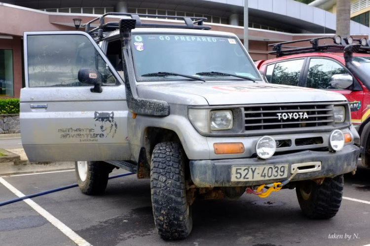 Ảnh hành trình tiền trạm cùng hội Xe Địa Hình Sài Gòn cho giải off-road "khủng" SAT 2012