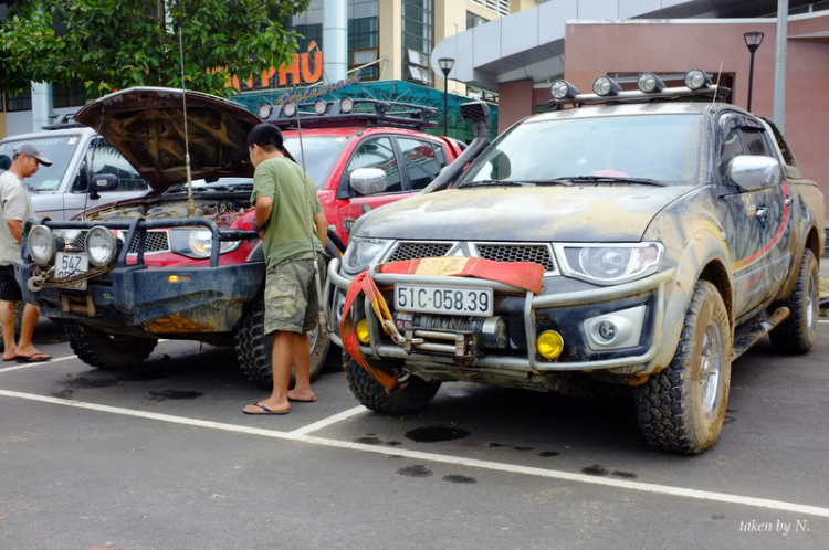 Ảnh hành trình tiền trạm cùng hội Xe Địa Hình Sài Gòn cho giải off-road "khủng" SAT 2012