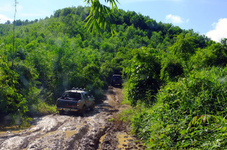 Ảnh hành trình tiền trạm cùng hội Xe Địa Hình Sài Gòn cho giải off-road "khủng" SAT 2012