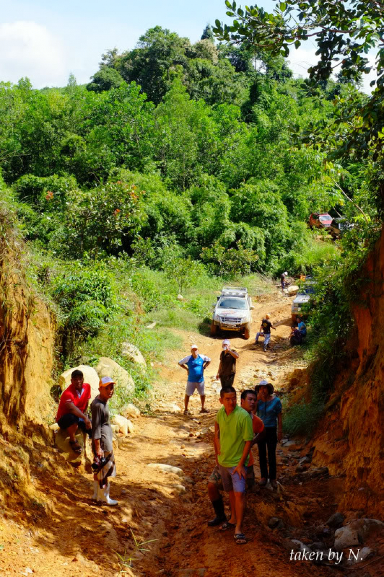 Ảnh hành trình tiền trạm cùng hội Xe Địa Hình Sài Gòn cho giải off-road "khủng" SAT 2012