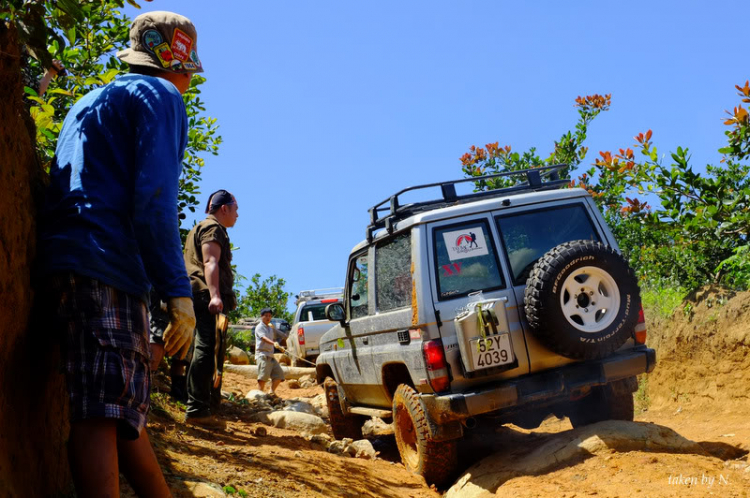 Ảnh hành trình tiền trạm cùng hội Xe Địa Hình Sài Gòn cho giải off-road "khủng" SAT 2012