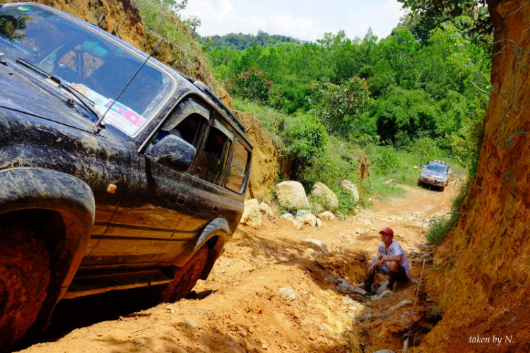 Ảnh hành trình tiền trạm cùng hội Xe Địa Hình Sài Gòn cho giải off-road "khủng" SAT 2012