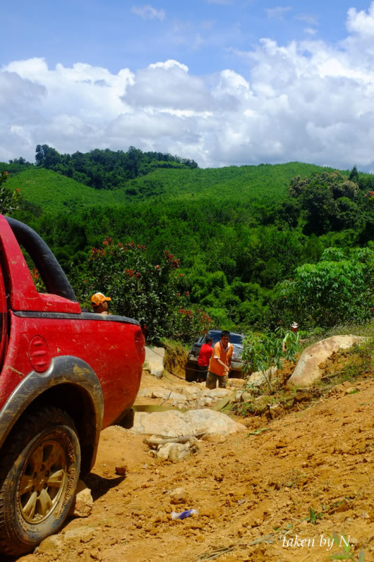 Ảnh hành trình tiền trạm cùng hội Xe Địa Hình Sài Gòn cho giải off-road "khủng" SAT 2012