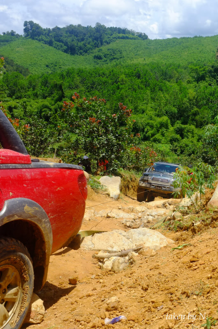 Ảnh hành trình tiền trạm cùng hội Xe Địa Hình Sài Gòn cho giải off-road "khủng" SAT 2012