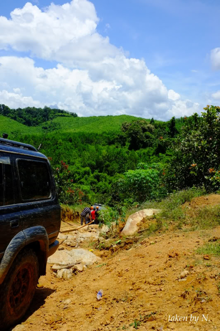 Ảnh hành trình tiền trạm cùng hội Xe Địa Hình Sài Gòn cho giải off-road "khủng" SAT 2012