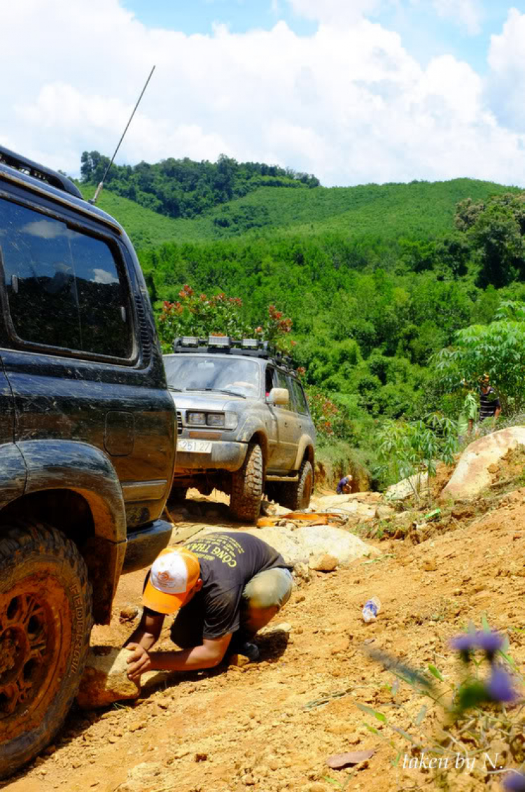 Ảnh hành trình tiền trạm cùng hội Xe Địa Hình Sài Gòn cho giải off-road "khủng" SAT 2012