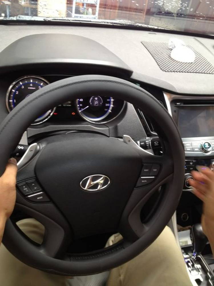 Độ "Paddle Shift" chính hãng Hyundai Sonata