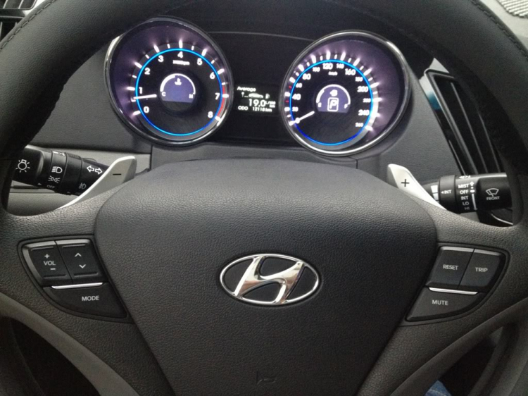 Độ "Paddle Shift" chính hãng Hyundai Sonata